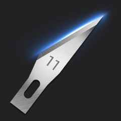60 Pack Exacto Knife Blades 11, Craft Knife Blades Replacement, Exacto Blade 11,