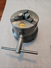 Authentic Vintage Friedrich Deckel /Rohm 3-jaw Chuck 5706 Munich Germany