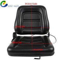 FOR CLARK CAT HYSTER YALE TOYOTA MITSUBISHI FORKLIFT SEAT WITH ADJUSTABLE ANGLE