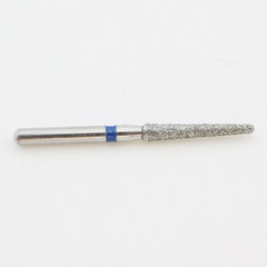 Dental Round End Taper Bur 850/016M Diamond Burs FG Medium Grit Blue High Speed