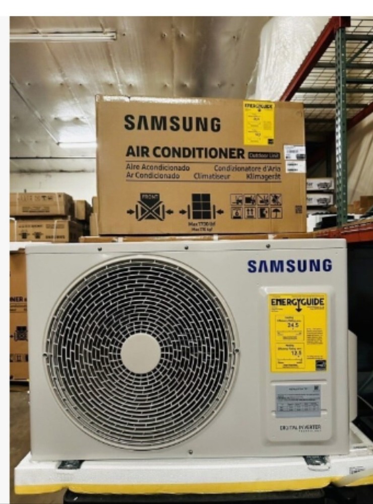 Samsung 12,000 BTU/Hr MAX Heat Low Ambient Outdoor Heat Pump Unit | 208-230/1