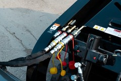 TYPHON STOMP X1300 & STOMP 509 Pickup Sweeper Broom Mini Skid Steer Attachment
