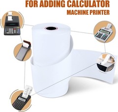 48 Rolls Biodegradable Thermal Paper 2 1/4″ x 150′ – Crisp Clarity for Receipts