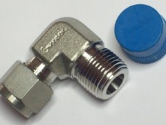 1- Swagelok Stainless Steel Elbow Fitting, 3/8″ Tube x 3/8″ Male NPT, SS-600-2-6