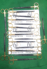 AESCULAP BC271B6 7″ Metzenbaum Noir Durotip Curved Scissors Set of 13 German