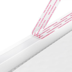 Max Strength Self-Sealing Poly Bubble Mailer #0, 6″ x 9″, Solid White, 25 Pack