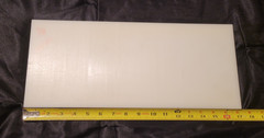 Acetal Natural White Delrin 3/4 x 7 1/4 x 17″ (.750 x 7.250 x 17.000) INV#X-105