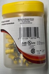 3M Scotchlok Ring Terminals MV10-14 R/SX Vinyl Insulated Brazed Seam 50 pack