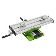 Cross Slide Drill Press Bench Axis Mill Machine Work Table Compound Vise Vice