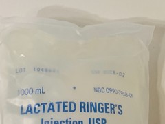 2 X Lactated Ringers USP 1L /1000mL 2028/02
