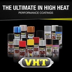 VHT Satin Black Anodized Spray Paint High Temp 11 Ounce Durable Finish