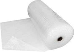 Bubble Cushioning Wrap Roll 48″ Wide x 100 ft – Medium Bubbles 5/16″, Clear