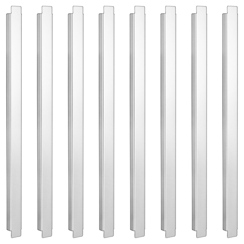8 Pack 12 Inch Stainless Steel Adapter Bar, Steam Table Long Divider Metal Fo…