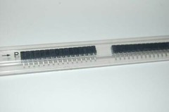 (QTY 13) SAMTEC CES-116-01-T-S 16 Position Receptacle Connector .100″ 2.54mm Tin