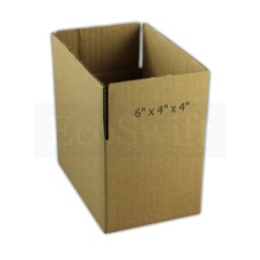 35 6x4x4 EcoSwift Cardboard Packing Moving Shipping Boxes Corrugated Box Cartons