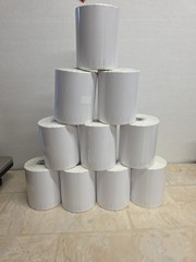 10 Rolls 4×6 Direct Thermal Shipping Labels – 250 per roll – 2500 labels