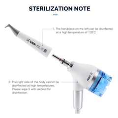 Dental Ultrasonic Scaler Cavitron LED Handpiece /Air Flow Teeth Polishing Gun
