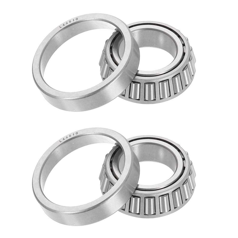 2pcs L44649/L44610 Tapered Roller Bearing Cone and Cup 1.0625″ Bore x 1.98″OD P6