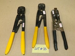 ETC RMT 19803-1020 2749CC RHT-AFIFG Crimpers 3 pieces in LOT # 33