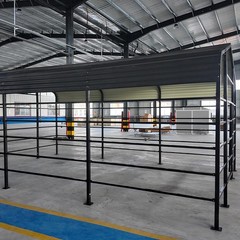 13x20ft Heavy Duty Livestock Shelter, Galvanized Steel for Cattle & Horses NEW