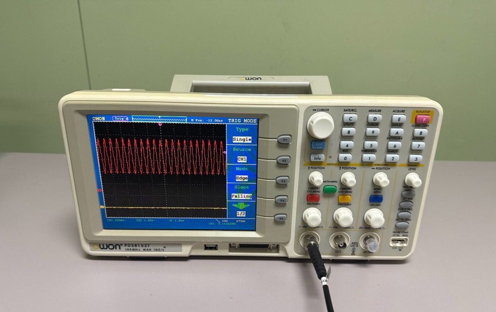 OWON PDS8102T 100MHz 2 Channel Oscilloscope