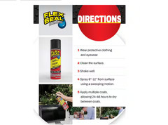 Flex Seal White Aerosol Liquid Rubber Sealant Coating 14 Oz.