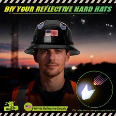 Hardhats size range from 53-63cm/ 20.86-24.80 inch, Bright Black Carbon…