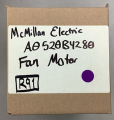 McMillan Electric A0520B4280 Fan Motor 120V 1/10HP 3.55A (R91)