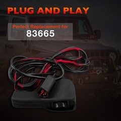 83665 Winch Remote Control For Warn M8000 M10000 M12000 VR8000 VR12000 HS9500