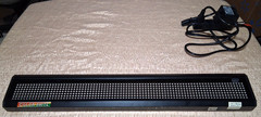 Good Used COLOR-BRITE SW-214CR Lighted Multi-color Scrolling Sign 26″ x 4″