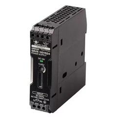 Omron S8vk-G01524 Dc Power Supply, 100/240V Ac, 24V Dc, 15 W, 0.65 A, Din Rail