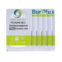 Wave Dental Surgical Carbide Burs 557 557L 702 701 Long FG SURG High Speed 25mm
