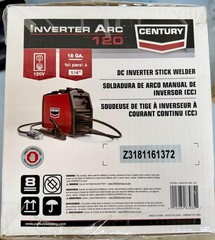 Century Inverter Arc 120 Stick Welder K2789-2, 120V 20A Portable Welding Machine