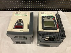 Lot of 2 AS-IS Schneider Altivar 71 ATV71HU40N4 ATV71HU75N4 Drive
