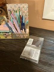 2025 Hobonichi Techo Weeks – Hiroko Kubota: Night Cherry Blossom Snow Globe.