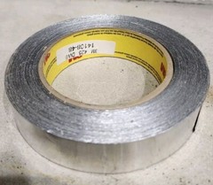 3M™ Aluminum Foil Tape 425, Silver, 1 in x 60 yd, 4.6 mil HVAC