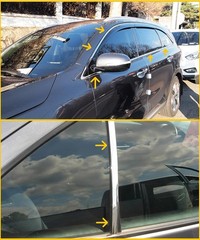25Ft Silver Automotive Chrome Trim Molding Scratch Proof Car Strip