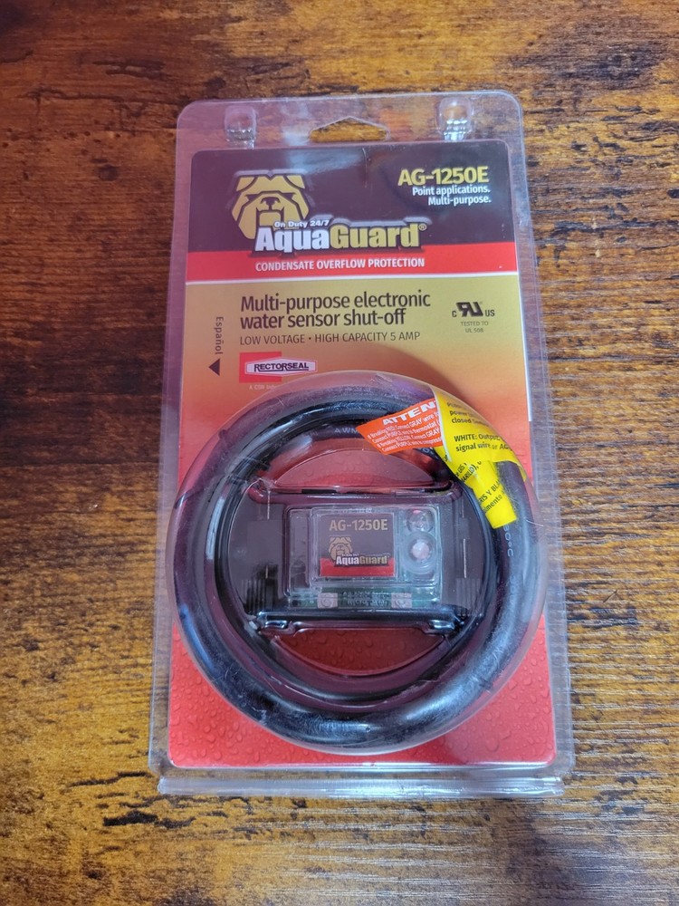 Aqua Guard AG-1250E Condensate Overflow Protection (Brand New Unopened)