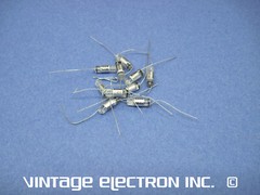 (10) MIAL Axial Lead Polystyrene Capacitors: 220pF 10% 1000V (Italy) FREE SHIP