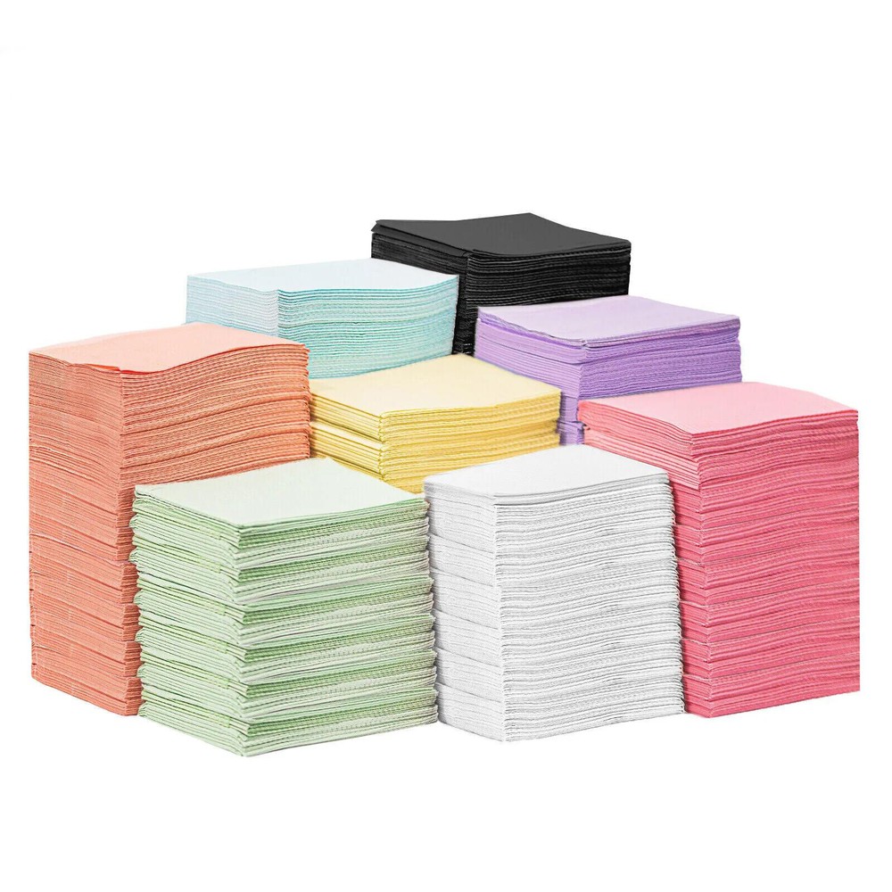 125/PK JMU Disposable Dental Bibs 3 Ply, Medical Tattoo Towels Bibs 13″X18″