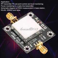 1PCS AD8317 1M-10GHz 60dB Power Meter Detector Dynamic for Ham Radio Amplifier