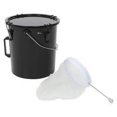 6 Gallon Grease Disposal Bucket, Large Capacity Oil Disposal Transport Container