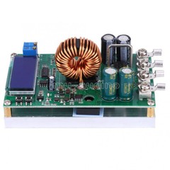 20A DC-DC 7-50V to 0-36V LCD Adjustable Step-down Power Supply Converter Module