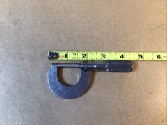 Vintage The L.S. Starrett Co. No. 230-F Micrometer 0-1” / Turns Smoothly