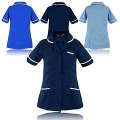 Nurse Uniform Tunic Dentist Therapist Maid Nursing Healthcare Hospitality Carers
