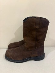 Red Wing 4436 Mens Waterproof Metatarsal Guard Pull On Work Boots Brown 13 D