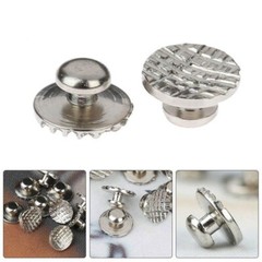 100 Pcs 10 Packs Dental Orthodontic Lingual Button Round Mesh Base