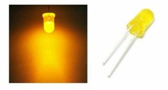 10-1000pcs 3mm LED Light Emitting Diodes Yellow Lights Bright Yellow LED US Ship