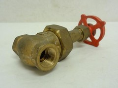 208196 New-No Box; Milwaukee 1151-1/2″ Bronze Gate Valve; 1/2 Fnpt; Class: 150
