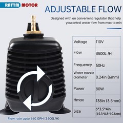 US SHIP】2.2KW 110V Water Cooled Spindle Motor Kit 80mm+VFD Driver Inverter+Mount